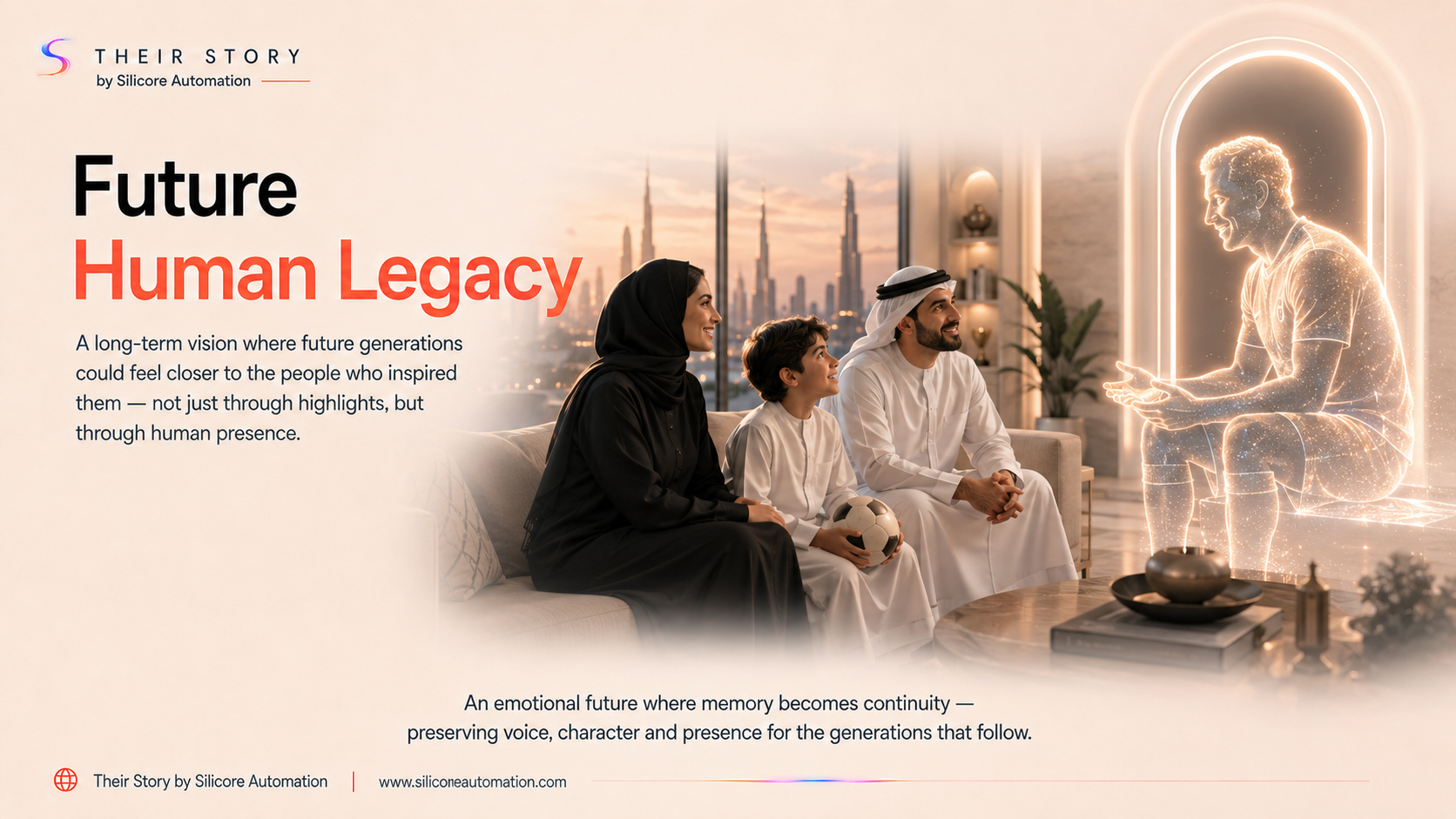 Slide 4 of 11 — Future Human Legacy
